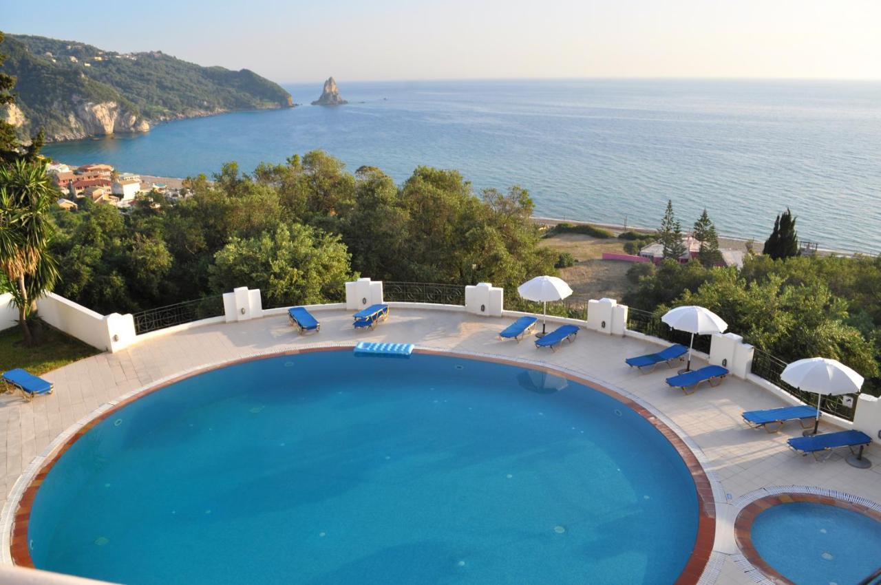 Apartments Maria With Amazing Pool - Agios Gordios Beach Exterior photo